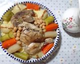 Une image de l'étape 10 de Couscous aux deux viandes et aux légumes sauce blanche 🍴.
