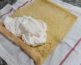 Foto del paso 15 de la receta: Bracito de nata con crema de yema y crocanti