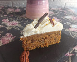 Foto del paso 7 de la receta: Bizcocho zanahoria y naranja con crema de queso