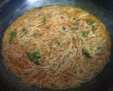 A picture of step 4 of Namkeen Seviyan.