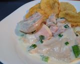 Foto del paso 3 de la receta: Pollo a la crema con papas