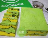 Foto langkah ke 12 dari resep Topo map love cake (kukus).