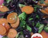 Foto langkah ke 6 dari resep Capcay bayam merah sehat mudah #homemadebylita.