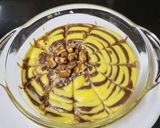 A picture of step 2 of Zebra pudding.
