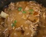 A picture of step 2 of Mutton karahi.