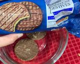 Gambar langkah 1 resipi Kek Batik? (Choc Milk Digestive Biscuit & Horlics).