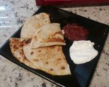 A picture of step 5 of Quesadilla.