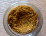 A picture of step 1 of Beef kofta with homemade ras El Hanout spice mix.