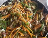A picture of step 7 of Chicken Spring Rolls.