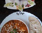 A picture of step 4 of Dum aloo.