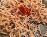 Hình bước làm 2 của món Xá bấu xào cay