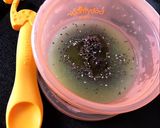 Foto langkah ke 17 dari resep Mpasi 6month ubi ungu with wortel saus labu siam + evo & chia seed.
