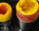 A picture of step 2 of Stuffed Mango Ice cream Kulfi.