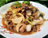 Hình bước làm 1 của món Mâm cơm ngon với các món khế nhà trồng