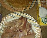 A picture of step 2 of Chicken creamy Qorma.