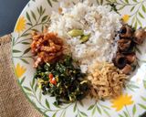 Foto langkah ke 7 dari resep Nasi Liwetan Sunda - Cumi Hitam.