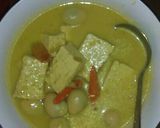 Foto langkah ke 7 dari resep Tahu Telor Puyuh Kuah Santan.