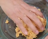 A picture of step 3 of Heart shape Makki ki puri.