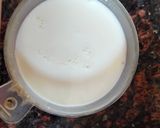 A picture of step 2 of Rabdi Malpua.