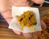 A picture of step 4 of Kabocha Squash Shumai.