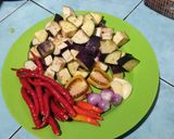 Foto langkah ke 1 dari resep Balado Terong Teri Simple Praktis.