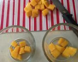 รูปขั้นตอนการทำที่ 2 ของ Mango pudding