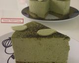 รูปขั้นตอนการทำที่ 36 ของ Japanese Matcha green tea mousse cake มูสเค้กชาเขียว
