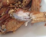 รูปขั้นตอนการทำที่ 6 ของ ปีกไก่ทอดเกลือ deep-fried chicken middle wings