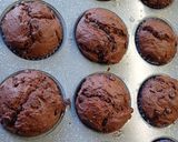 Φωτογραφία βήματος 6 της συνταγής Muffins σοκολάτας 🍫 χωρίς ζάχαρη
