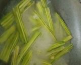 A picture of step 1 of Spicy Drumsticks Sabji.