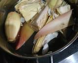 Gulai Jantung Pisang Teri Santan langkah memasak 1 foto