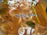 Hot Yummy Tom Yam Goong Seafood