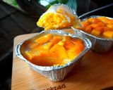 Foto langkah ke 5 dari resep Lumpur Labu Topping Mangga.