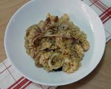 Pas rețetă Risotto cu fructe de mare și ciuperci 9 fotografie
