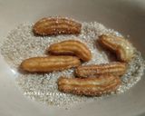 Foto langkah ke 5 dari resep Eggless Churros Crunchy no butter.