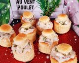 Une image de l'étape 6 de Vols au vent poulet et champignons😋 #mars.