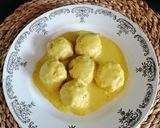Foto del paso 9 de la receta: Albóndigas de berenjena y soja con salsa de curry
