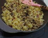 Foto langkah ke 8 dari resep Anabolic "Cheesy" Mushroom Pasta|High protein, low calorie.