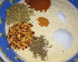 A picture of step 1 of ALU ke Pakory.