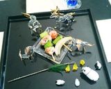 A picture of step 10 of BBQ-Style Cute Miniature Skewers.