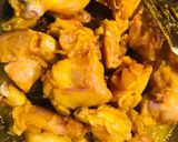 A picture of step 3 of Red Spicy chicken Qorma.