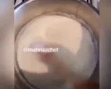 عکس مرحله 1 از دستور بستنی میوه _بستنی تابستونی - بستنی قیفی آلبالویی