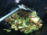 แฮมสแปมกับมะระผัดไข่