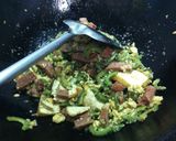 รูปขั้นตอนการทำที่ 5 ของ แฮมสแปมกับมะระผัดไข่