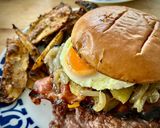 Foto del paso 9 de la receta: Elvis Smash Burger
