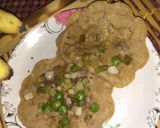A picture of step 1 of Spring onions paneer parantha.
