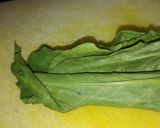 A picture of step 2 of Palak paneer.