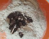 A picture of step 2 of Oreo Eggless Mug Cake.