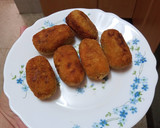 Foto del paso 6 de la receta: Croquetas de abadejo y pimiento asado