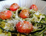 Foto del paso 10 de la receta: Espaguetis de calabacín con pesto de avellanas